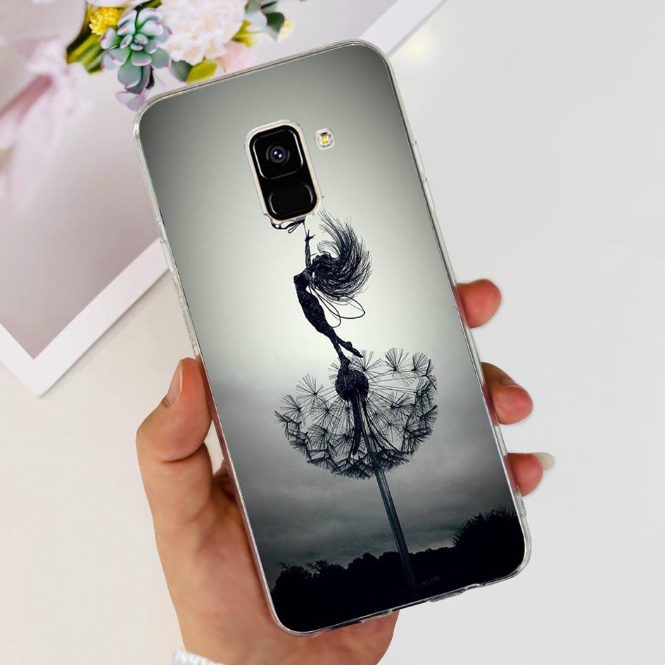 For Samsung Galaxy A8 Plus 2018 Case SM-A730F Cover Cute Cartoon Silicone Soft TPU Phone Case For Samsung A8 2018 SM-A530F Coque
