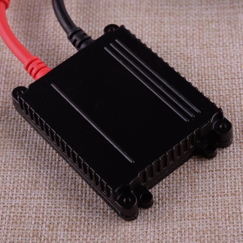 Car Ultra Slim Digital HID Xenon Ballast Conversion Kit Black Fit for Universal DC12V 55W