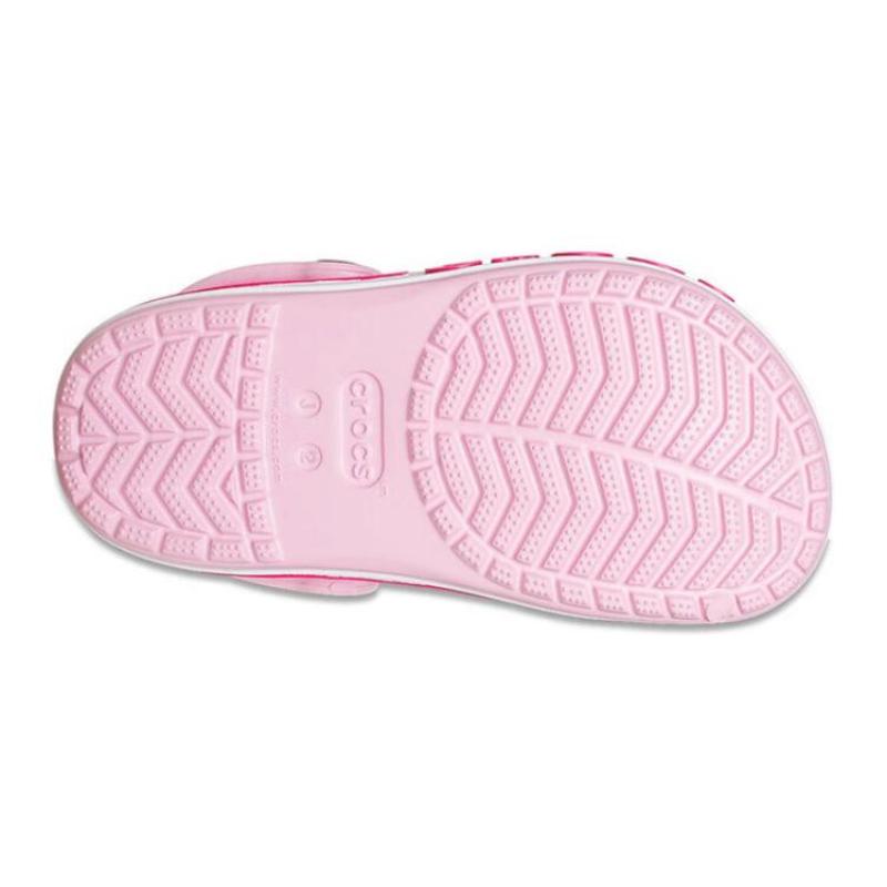 Crocs Comfortable Non-slip Shock-Absorbing Children's Sandals Ballet Pink Children's Model