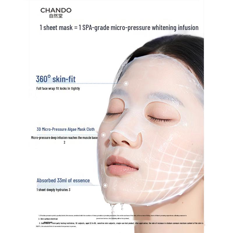 CHANDO Niacinamide Whitening Ampoule Mask