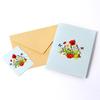 Butterfly Flower 3D Greeting Card Standing Design For Birthday Wedding Anniversary With Envelope