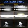 R1 7 Inch Round LED Headlight 4 Modes Off Road Vehicle Headlamp for Motorcycle Classic Cars