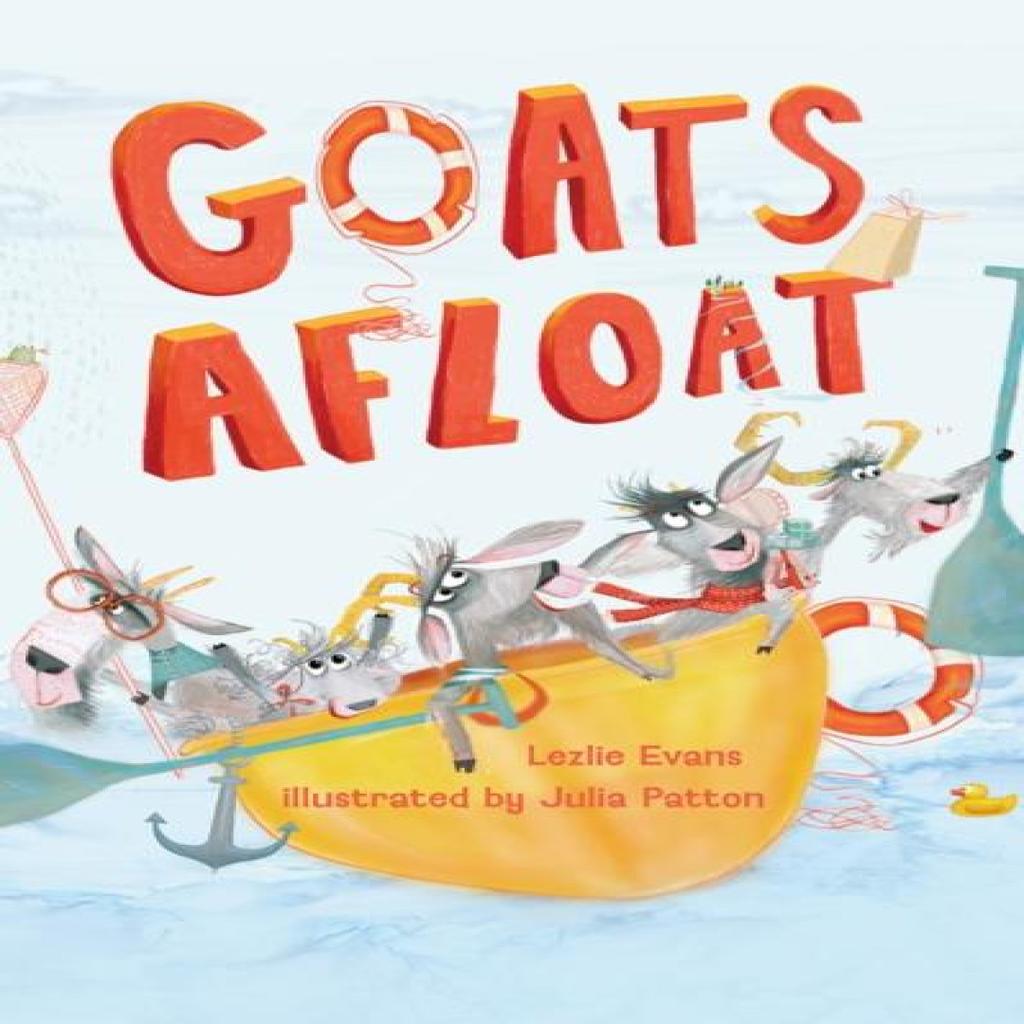 Goats Afloat by Lezlie Evans Hardback Book 9781662520259