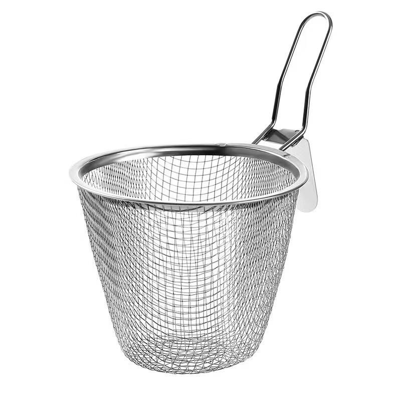 Heißtopf-Schöpflöffel-Set aus Edelstahl