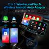 New Wireless CarPlay & Android Auto Adapter Carplay Smart Box  Android Auto Wireless Smart Dongle 2in1 For USB/Type C Dongle