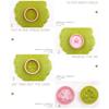 9 Pieces 3D DIY Cookie Press Bake Embossing Round Moulds | Cookie Cutters Biscuit Mold | Party Baking Tools