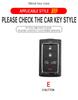 Zinc Alloy Car Key Case Cover Shell Fob for Jeep Wagoneer 2025- 2025 for Grand Cherokee L 2020 2025 2025 Keychain Accessories