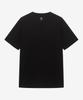 BASIC HOUSE 20-Count Cotton Regular Fit Short Sleeve T-Shirt Black Lats0115 (B Type)