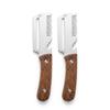 Aoifn Kitchen Peeler Stainless Steel Vegetable Peeler with Plastic or Wooden Handle for Peeling Fruits Vegetables Kitchen Tool