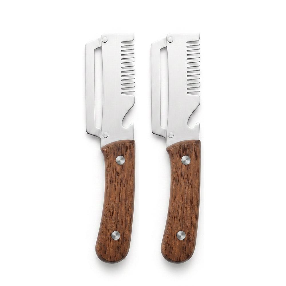 Aoifn Kitchen Peeler Stainless Steel Vegetable Peeler with Plastic or Wooden Handle for Peeling Fruits Vegetables Kitchen Tool