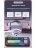 98-Tasten Kabellose Bluetooth Tri-Mode Mechanische Tastatur mit Blauen, Schwarzen, Braunen, Roten Schaltern - RGB für Gaming, Büro, Esports, Mädchen.