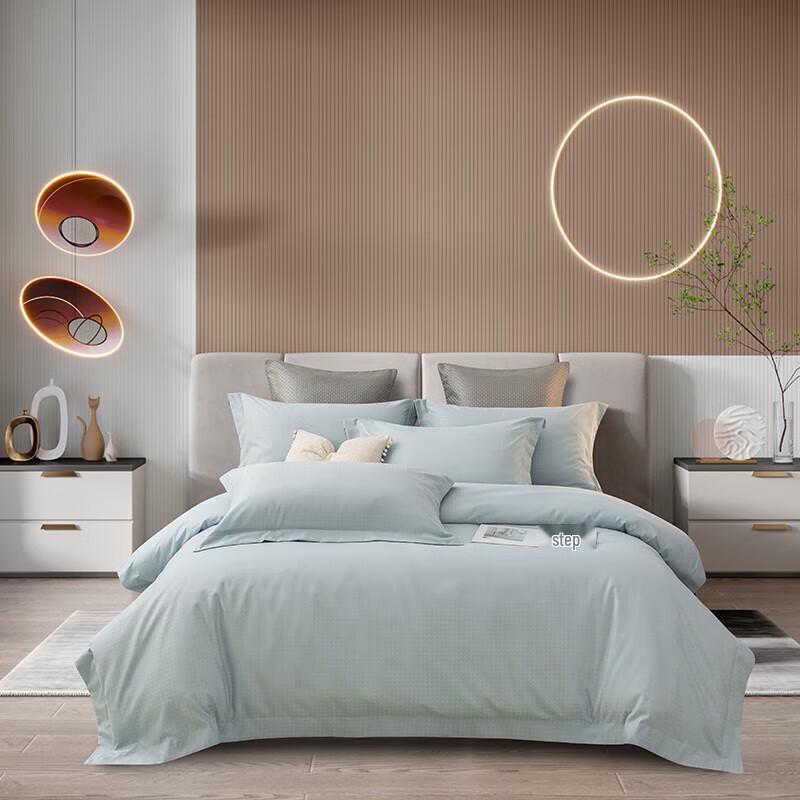 

Southern Charm Royal Jacquard Four-Piece Bedding Set