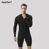 2mm Herren Ganzkörper-Neoprenanzug Mit Langen Ärmeln Shorts Schnorcheln Surfen Schwimmen Warm UV-Schutz Neopren