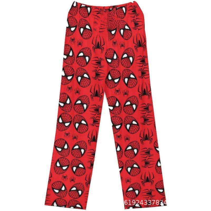 Exclusive Hello Kitty Halloween Flannel Sleep Pants: Thick, Plush, Casual Loungewear for Women - Perfect for Autumn and Winter.