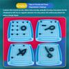 Magnetic Chess Game Battle Set Portable Battle Chess Multiplayer Board Games Magnet Chess Pieces Toy Home Party Supplies