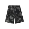 Li-Ning Badfive Buchstaben-Print Tie-Dye Locker Freizeitshorts Herrenshorts Schwarz AKSS379-4