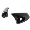 For Toyota Corolla      Gloss Black Side Rearview Mirror Cover Cap Exterior Trim Body Kits Car Accessories