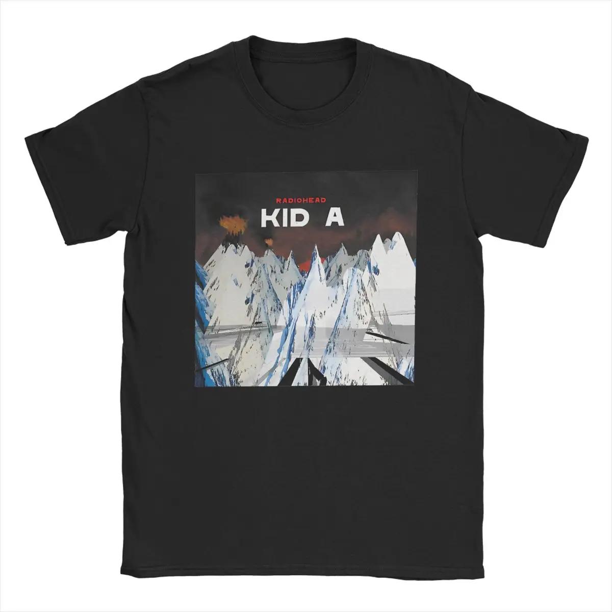 

Мужская Женская Футболка с Графикой Рок-музыка Radioheads Панк-группа Винтажная из Чистого Хлопка Футболки Топ Футболка Одежда Лето 4XL