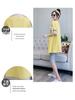 Korean-Style Maternity Summer T-Shirt and Mid-Length Dress Two-Piece Set