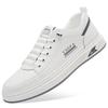 Board shoes men's autumn 2025 new leather shoes men's breathable casual men's shoes youth trend versatile white shoes men