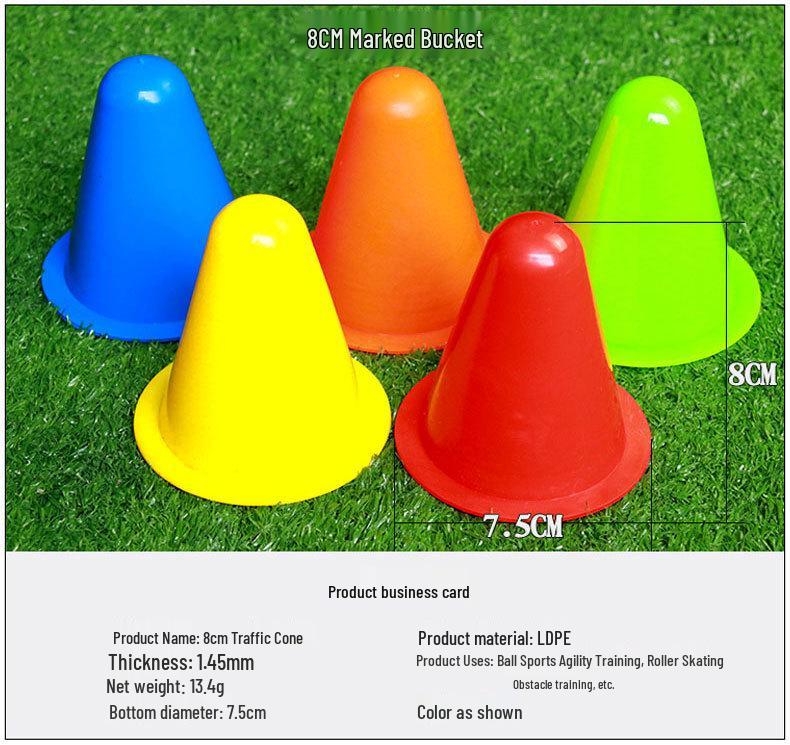 Sports Training Cones: Football Disc Markers, Basketball Aids, Ice Cream Cones, Poles, Kid's Hurdles, Stakes, Taekwondo Equipment