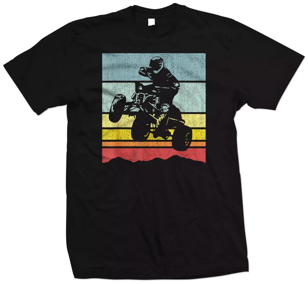Flying Atv Quad T Shirt 4 Wheeler Quad Bike