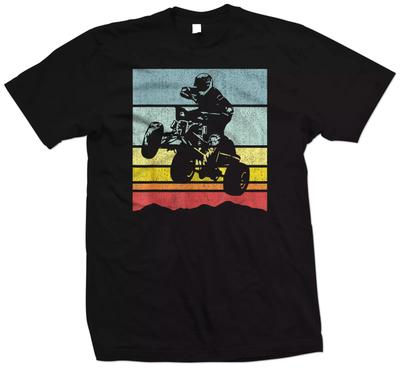 Vliegende Atv Quad T-shirt 4-wieler Quad Bike