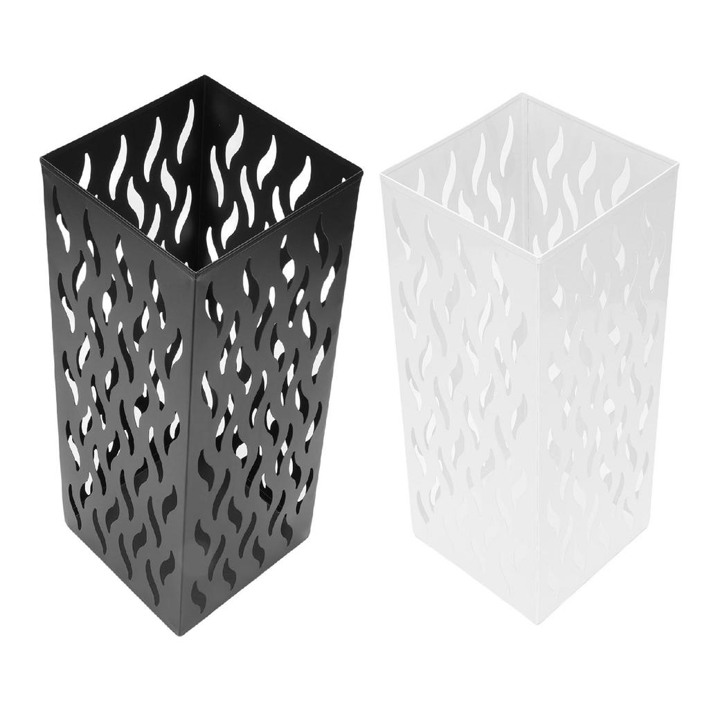 Metal Square Umbrella Holder for Entryway Umbrella Organizer S Shaped Hollow Out for Home Office Hot