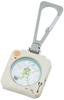 Fieldwork Analog Pocket Watch with Pickles the Frog Bag White Dial PTF004-1 Women's Charm, 3-Way Watch,