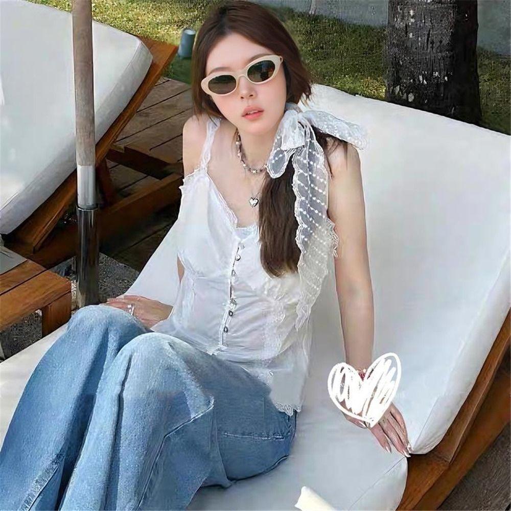 Forest Style Ribbon Headbands Multi-Functional Bandana Scarves Fairy Hair Tie  for Women Girls