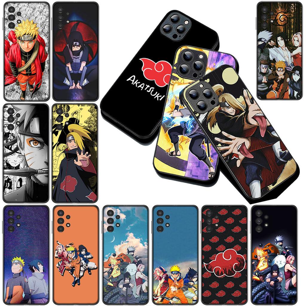 Soft Cover for Apple iPhone 17 Pro XS Max Air 6 7 8 Plus 5 + SE 2022 SE2 16E Casing Phone Case Narutos Uchiha Sasuke Deidara