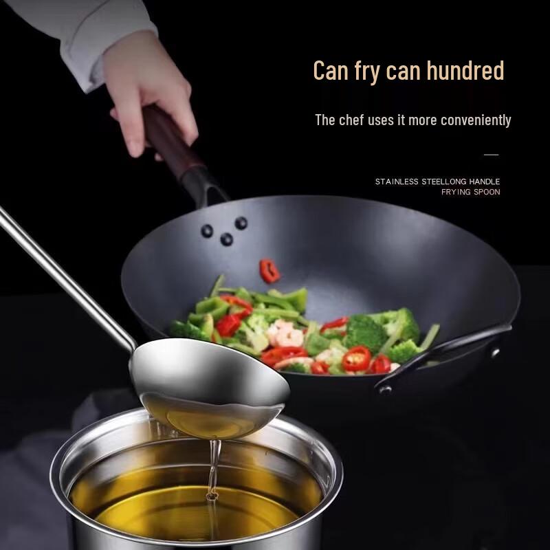 Stainless Steel Anti-Scalding Cooking Ladle