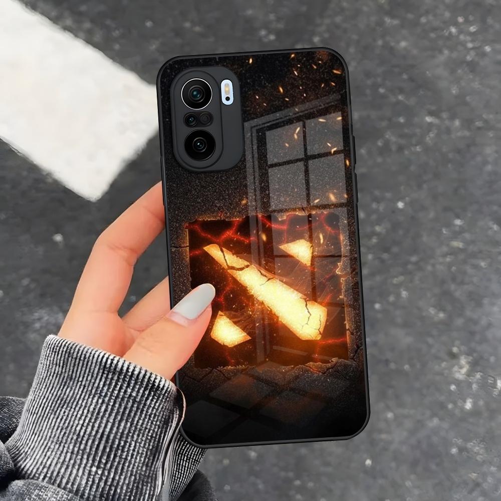 Game Dota 2 Logo Phone Case for Xiaomi 15 14 13 12 X Redmi Note 10 Mi 11 S Lite T Pro ultra glass Cover