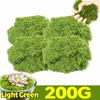 300/30g Artificial Green Moss Eternal Life Moss Grass Mini Landscape Fake Grass DIY Craft Faux Preserved Plant Moss Garden Decor