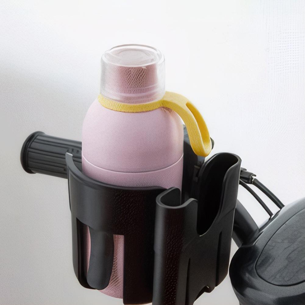 2-in-1 Becher-Handyhalter Fahrradbecherhalter mit Handyhalter Universeller Becherhalter Golfwagen-Becherhalter für Kinderwagen Fahrrad Golfwagen