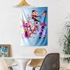 Digital Circus Wall Decor Tapestry Art For Pet Memorial Birthdaywedding Party Backdrop Family Gift