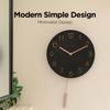 Mooas Pendulum Wall Clock Black Label