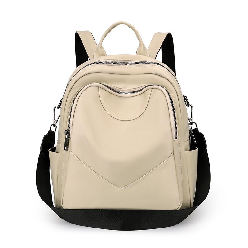 Schoolbag commuter simple backpack women's high sense niche 1011 new large-capacity bag fashionable versatile casual backpack