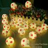 World Cup Football Theme LED String Lights - Indoor Party & Festival Decor - Baby's Breath Colorful Design