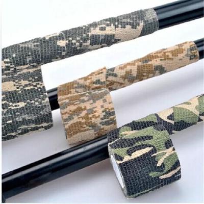 Yousheng Selbstklebendes Outdoor-Militär-Stretch-Camouflage-Tape-Bandage Jagdwickel