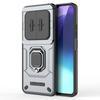 Etui dla Xiaomi Poco C75 4G/Redmi 14R 5G/14C 4G PC+TPU Podstawka Ochraniacz Telefonu z Osłoną Obiektywu