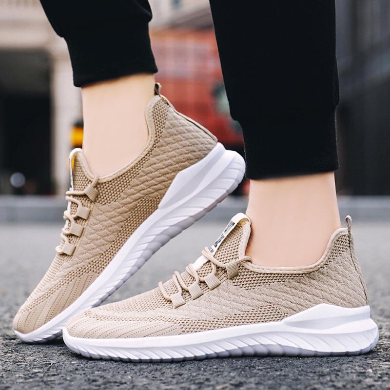 Nové síťované pánské tenisky prodyšné pánské ležérní boty lehké sportovní boty Zapatillas Hombre Tenis Masculino Esportivo 36521