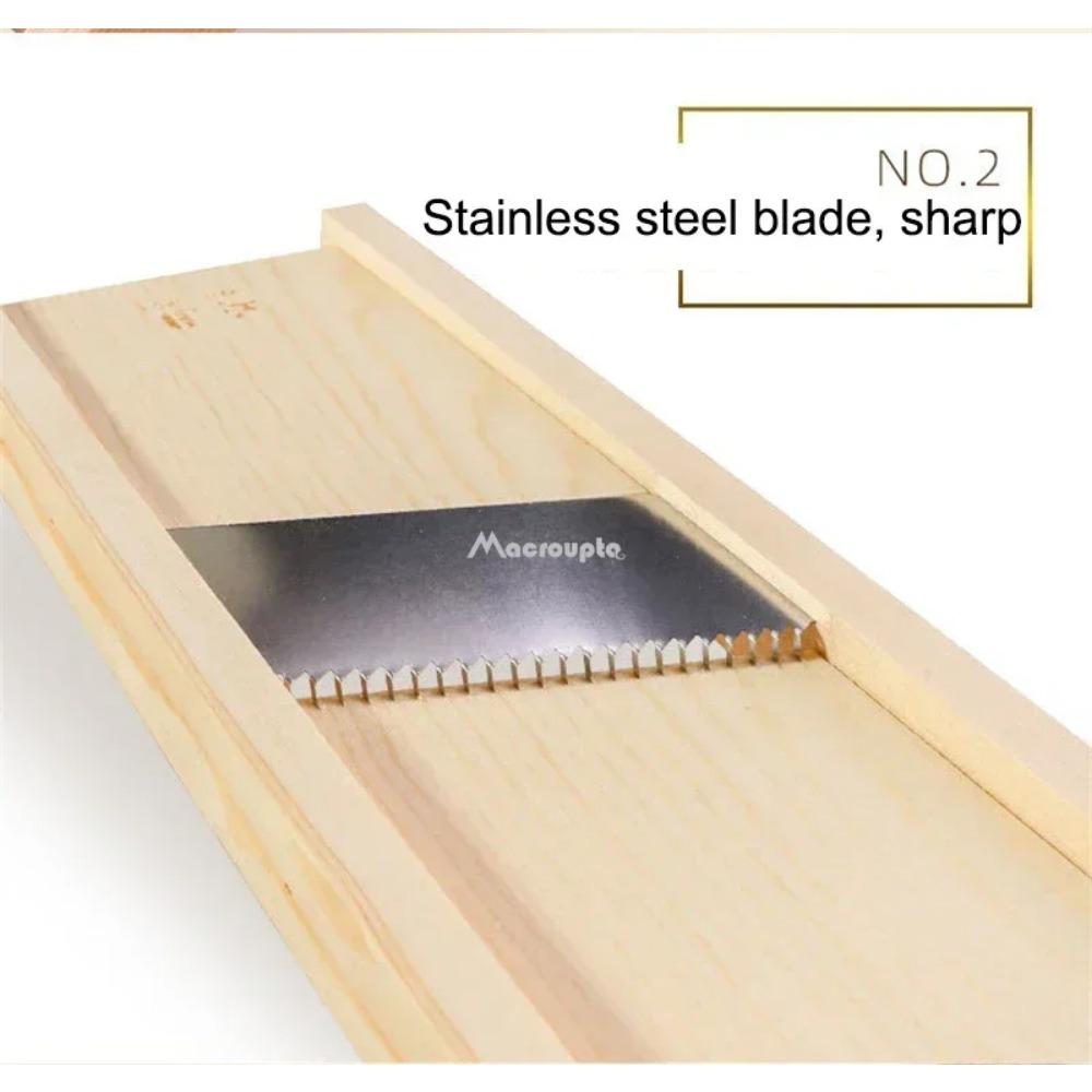 Gemüseschneider, Edelstahlklinge, manueller Zerkleinerer, Kartoffel-, Gurken- und Karottenschneider, Reibe, Wellpappenschneider, Küchenhelfer