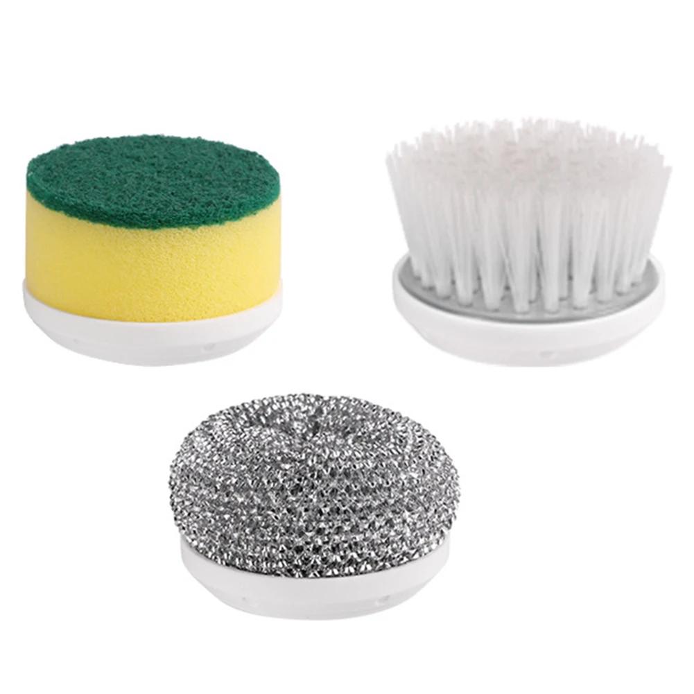 Electric Cleaning Brush USB Rechargeable Cleaner Brush Dishwashing Rotary Scrubber for Home Kitchen Cleaning Products
