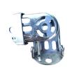 1 Pair Bike Foot Peg Strong Loading Folding Steel Anti-rust Bike Foot Footrest Pedal for MTB