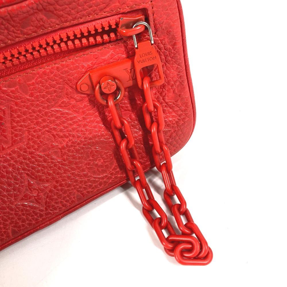 Louis Vuitton M53555 MonogramEmpreinte Pochette Volga Clutch Bag with Strap