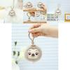 Entzückender Zootopia Faultier Plüschschlüsselanhänger Süßes Stressabbau-Accessoire für Taschen und Rucksäcke