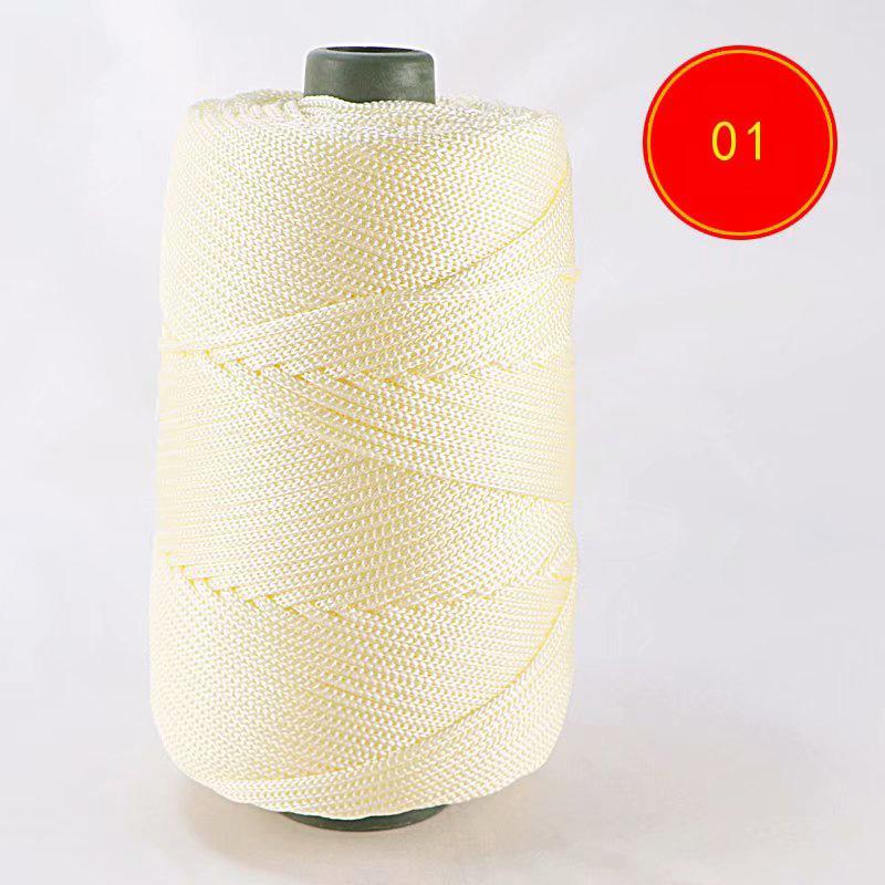 230 Grams Light Viscose Ice Rope 200M Summer Sun Hat Handwoven Diy Hook Cushion Hollow Bright Silk Medium Thick Wool Yarn Thread