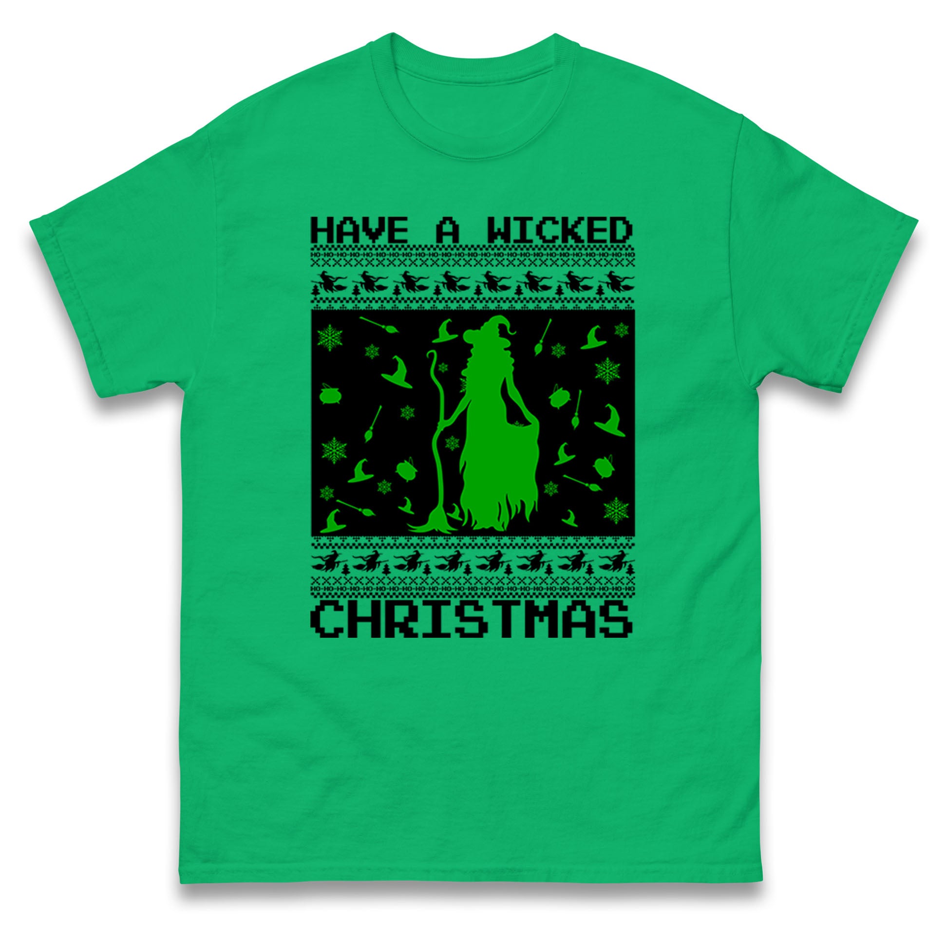 Have A Wicked Christmas Mens T Shirt Womens Tops Tees Wicked Movie Top S
