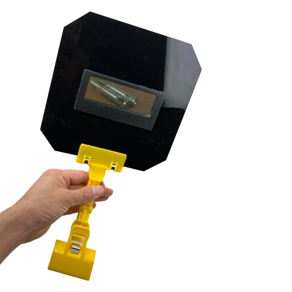 360 Degree Adjustable Portable Welding Screen Portable Welding Shield Spark and Debris Protect Clip On Welding Screen